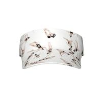 Swimming Sunscreen Visor Cap Empty Top Outdoor Hat One Size Wide Brim Adjustable Baseball Golf Fishing