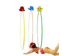 Swimming Through the Rings - 3X Fun Pool Toys 3X, Floating Training Sports Diving for 4 12 Years Old