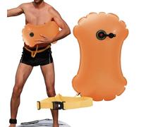 Swimming Train Buoy, Highly Visible & Portable Safety, Swimming Buoy for Open Waters, for Swimmers, Triathletes, Kayakers, Training, Competition, Sea, Lake, River