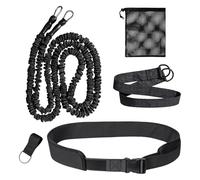 Swimming Training Belt, Adjustable Resistance Training Belt 2.5 to 7.5 Metres, Swimming Pool Water Fitness Strap Float for Beginners Adults Men Fitness