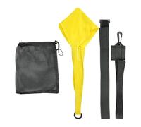 Swimming Training Belt Swim Parachute, Swim Resistance Belt Swimming Train Device, Speed Strength Training Accessories Agility Equipment(Yellow 20cm)