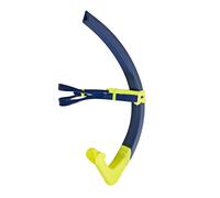 Swimming Training Snorkel Tube, Front Breathing Tube Center Mount Silicone Mouthpiece Adult Freestyle B