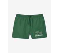 Swimming trunks Lacoste Big Logo green - M