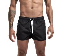 Swimming Trunks Men Boys Swimming Shorts Men Quick-Drying Surfing Beach Shorts Quick Dry Beach Surfing Running Swimming Drawstring Shorts Breathable Gym Shorts Lightweight Comfortable Everyday Wear