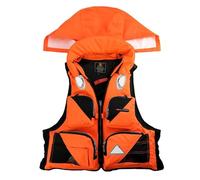Swimming Vest with Cross-Strap Safety, Zipper, Whistle, Floating Life Jacket for Sea Fishing Drifting Snorkeling