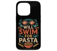 Swimming Will Swim For Pasta Case for iPhone 13 Pro