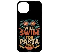 Swimming Will Swim For Pasta Case for iPhone 15 Plus