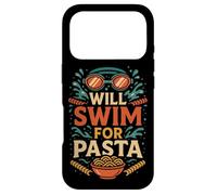 Swimming Will Swim For Pasta Case for iPhone 17 Pro