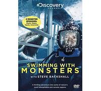 SWIMMING WITH MONSTERS WITH STEVE BACKSHALL - 4 Monster Episodes - Anaconda, Hippo, Shark & Squid