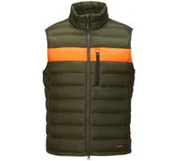 SWIMS Portland Vest Stripe New Olive size XXS | Bodywarmers Outlet | Men | Green XXS