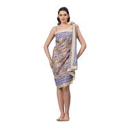 Swimsuit Cover Up Swimwear Ups Swim Women Bathing Suits Pool Coverup Beach Sarong Bikini Skirt Bottom Wrap Around Designer Vacation Outfit Hawaiian Cover-Up (Yellow & Blue)