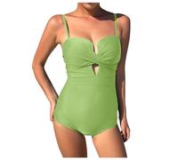 Swimsuit for Chubby People, Plus Size Swimsuit, Push Up Swimwear, Women's appearance Swimsuits, One Piece Swimsuit, Swimsuit for Women, Summer, Beach, Holiday