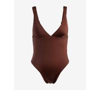 Silky Island One Piece Swimsuit in Root Beer