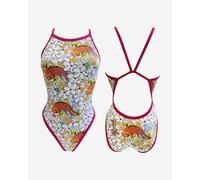 Swimsuit Turbo Japan Vibes Revolution strip thin white woman - XL