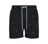 Urban Classics Urban Classic Embroidery Swimming Shorts White L Men