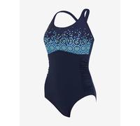 Swimsuit Zoggs Multiway One Piece dark blue light blue woman. - 34