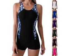 Swimsuits for Women UK, Women's One Piece Swimsuit Beach Swimwear Tummy Control Bathing Suit Swimming Costume Ladies Sexy V Neck Beach Bikini Bathing Suits Plus Size Monokinis