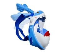 Swimtech Childrens/kids Full Face Snorkel Blue/white (Xs)