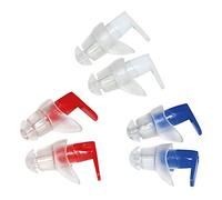 SwimTech Reusable Swimming Ear Plugs, Blue Clear TPR Soft Ergonomic Fit with Pp Handle,Storage Case for Pool Shower Swim