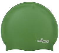 Swimtech Silicone Swim Cap - Green