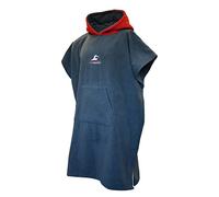 SwimTech Unisex Stc212a Microfiber Poncho, Grey/Red