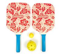 Swimways Hydro Paddle & Pickleball Set, Pickleball Paddles and Balls for Pool, Lake and Beach Games, Outdoor Toys for Kids and Adults Aged 5 & Up