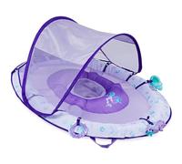 Swimways Ultra Baby Spring Float, Premium Inflatable Baby Pool Float with Sun Canopy, Fast Inflation & Carry Bag (9-24 Months), Mermaid Toys for Kids