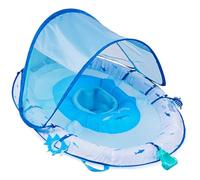 Swimways Ultra Baby Spring Float, Premium Inflatable Baby Pool Float with Sun Canopy, Fast Inflation & Carry Bag (9-24 Months), Shark Toys for Kids