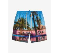 Swimwear Superdry Photographic 17 Inch blue green pink - XL