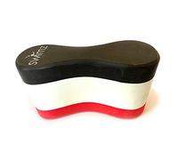 Swimz Senior Club Pull Buoy - Black/Red/White
