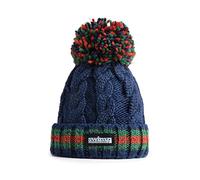 SWIMZI Navy Cable Super Bobble Hat