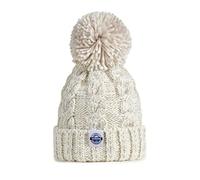 Super Bobble Swimzi SuperBobble Beanie: Oatmeal Cable Colour: Oatmeal