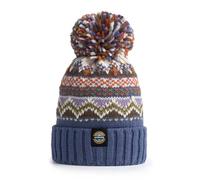 SWIMZI Ocean Fairisle Knit Reflective Superbobble Hat Multicoloured