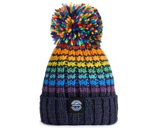 SWIMZI Rainbow Pride Midnight Blue Gradient Super Bobble Hat