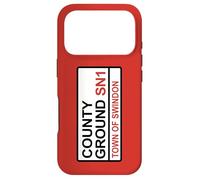 Swindon Town County Ground Iconic Street Sign Case for iPhone 17 Pro