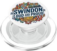 Swindon Wiltshire England Born Bred PopSockets PopGrip for MagSafe