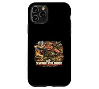 Swine Soldier Tactical Pig Combat Animal Case for iPhone 11 Pro
