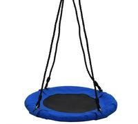Swing 60cm Blue Nest Rope Spider Web Net Outdoor Garden Seat vidaXL