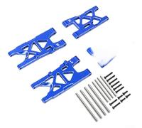 Swing Arm for ARRMA 1 8 for Mojave 4S RC Car Metal Upgrade Enhanced Suspension Lightweight Front Rear Titanium Off Road Desert Short Course Truck(Blue)