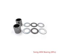 Swing Arm Maintenance Bushing Seal Ring Needle Roller Bearing Repair Set Compatible With CR125 2002-2007 Models Swingarm Pivot Parts(Bearings)