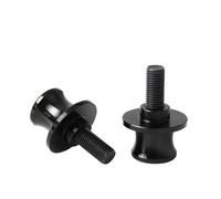 Swing Arm Sliders Motorcycle 6mm 8mm 10mm Rear Rocker Arm Spool Slider For SUZUKI V-Strom 1050 1050DE 800DE 650 250(Black,8mm)