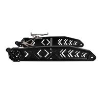 Swing Arm Spool Fit For Yamaha BWS Cygnus-X 3rd & 4th Scooter Modified CNC Aluminum Alloy Solid Swing Arm Rear Flat Fork Frame Front Rear Wheel Fork Stand(B-style Black)