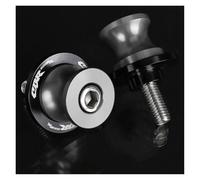 Swing Arm Spools Sliders Stand FOR HON@&DA CBR600RR 2003 2004 2005 2006 2007 8MM Motorcycle CNC Aluminum Swingarm Spools Slider Stand Screw Accessories(8MM Gray LOGO)