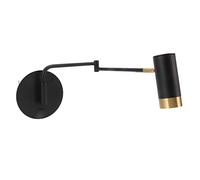 Swing Arm Wall Lamp, Modern Nordic Style Adjustable Swing Arms Wall Mounted Reading Lamp 85V to 265V for Reading in Bedroom and Living Room