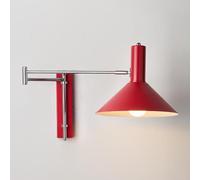 Swing Arm Wall Sconce, Nordic Style Metal Wall Mounted Lamp with Arm, Angle Adjustable Wall Mount Reading Light Headboard Sconces for Bedroom Living Room Study, Hardwired