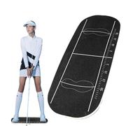 Swing Balance Plate - Golf Trainer Weight Shift, Wood Stability Aid Tool | Pressure Practice for Club Training Skill Development Home Exercise Training Coaching