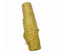 Swing Bin Liners Scented 50L - 15 Pack Strong Drawstring Garbage Bags, 90cm Tall with Long Handles (LEMON)