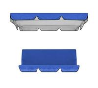 Swing Canopy Garden Swing Seat Replacement Canopy Waterproof Porch for Outdoor Patio(Blue)
