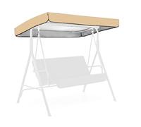 Swing Canopy Replacement 75x47x7" Waterproof UV Resistant Dustproof Lightweight Swing Canopy Replacement Top for Outdoor Patio Garden, Top