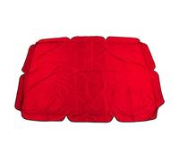 Swing Canopy Replacement, Waterproof 420D Oxford Cloth, Garden and Balcony Outdoor Use - Durable UV Protection, Easy Installation, Ideal for Porch Swing Outdoor Swings for Adults (Red)